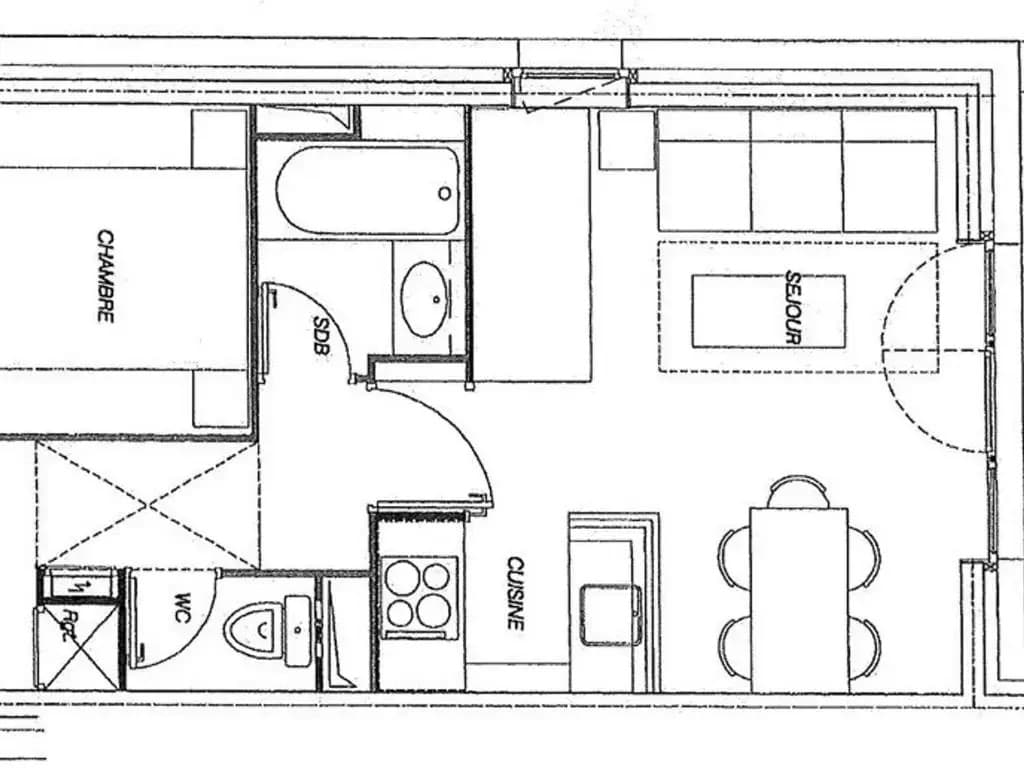 Appartement Valmorel, 2 pièces, 5 personnes - FR-1-291-713 - Photo 1