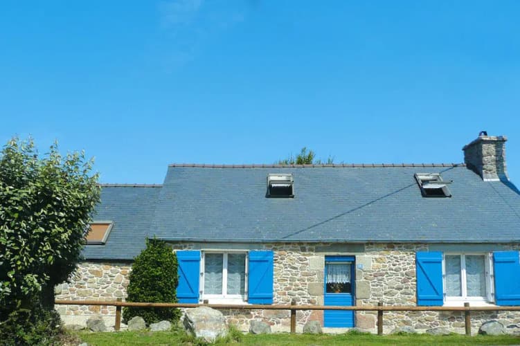 Stone House in Brittany Near Sandy Beaches