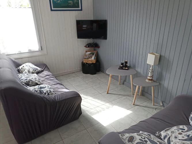 Holiday Home in Port Blanc by Sandy Beach